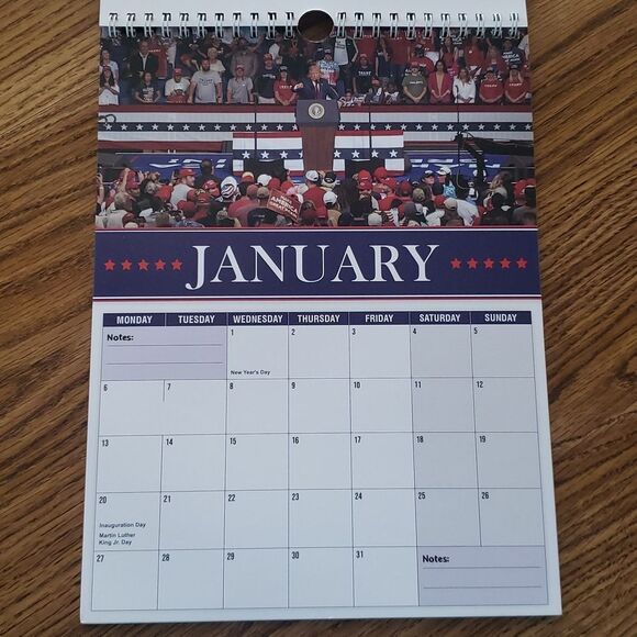 3/$20!💥💥CLEARANCE!!💥💥Donald Trump "Making America Great Again" 2025 Calendar - Picture 2 of 14